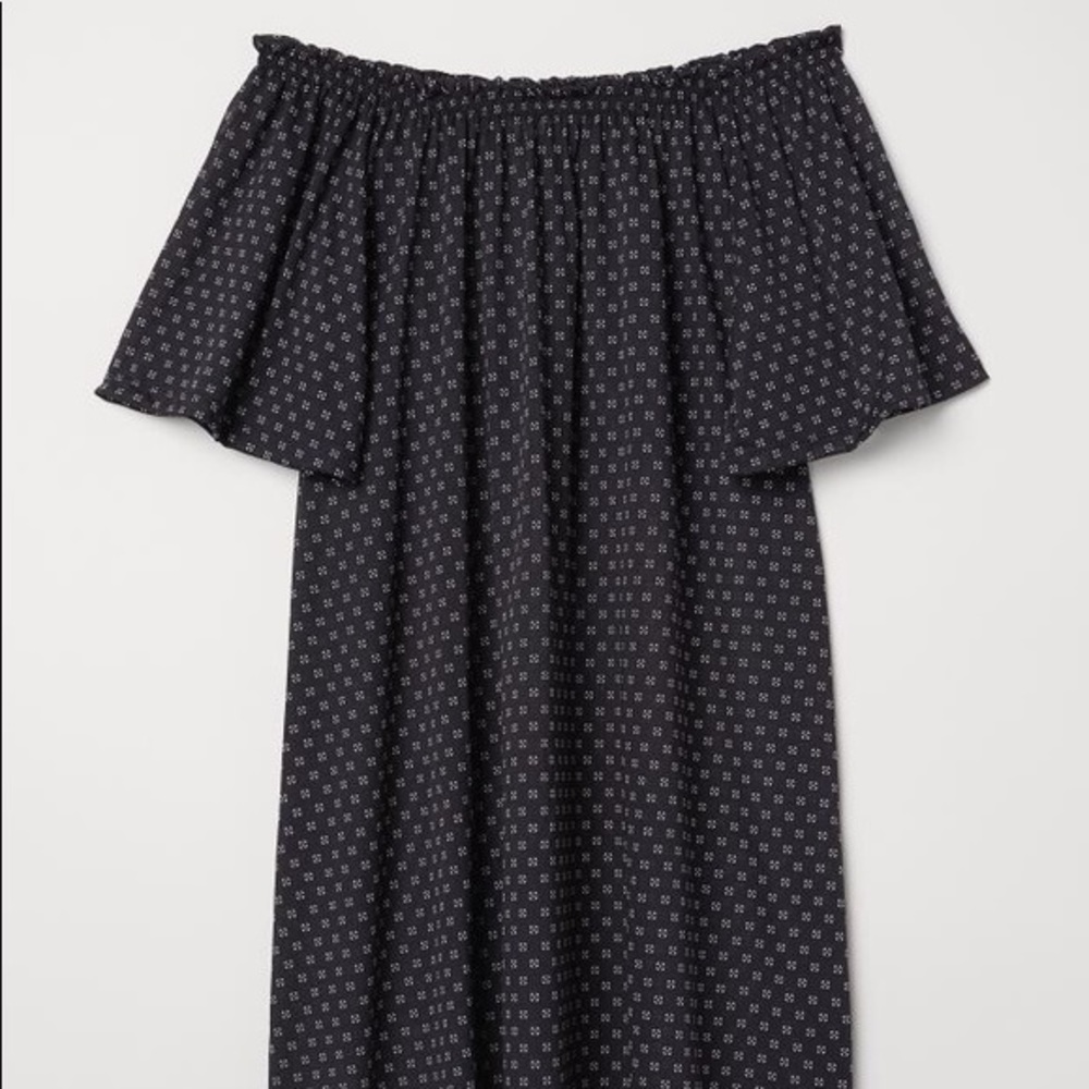 Authentic H&M Jersey off-the-shoulder dress